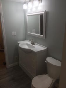 bathroom remodel after